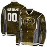 personalized colorado buffaloes power plate gold varsity jacket best selling.webp