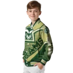 personalized colorado state rams star burst green varsity jacket best selling.webp