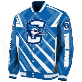 personalized creighton bluejays chevron angles blue varsity jacket best selling.webp