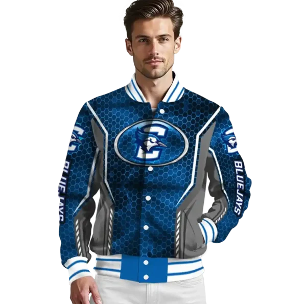personalized creighton bluejays power plate blue varsity jacket high quality.webp