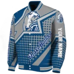 personalized drake bulldogs star burst blue varsity jacket best selling.webp