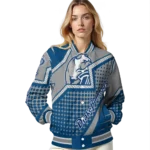 personalized drake bulldogs star burst blue varsity jacket best selling.webp