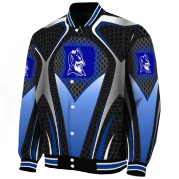 personalized duke blue devils mesh chest white black varsity jacket best selling.webp