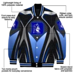 personalized duke blue devils mesh chest white black varsity jacket best selling.webp