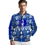 personalized duke blue devils pyramid shapes blue varsity jacket best selling.webp