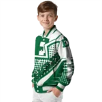 personalized eastern michigan eagles star burst green varsity jacket best selling.webp