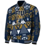 personalized fiu panthers pyramid shapes blue varsity jacket best selling.webp