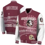 personalized florida state seminoles ferris arena garnet white varsity jacket best selling.webp