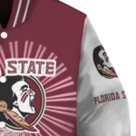 personalized florida state seminoles ferris arena garnet white varsity jacket best selling.webp