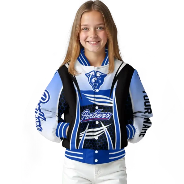 personalized georgia state panthers mesh effect blue black varsity jacket top rated.webp