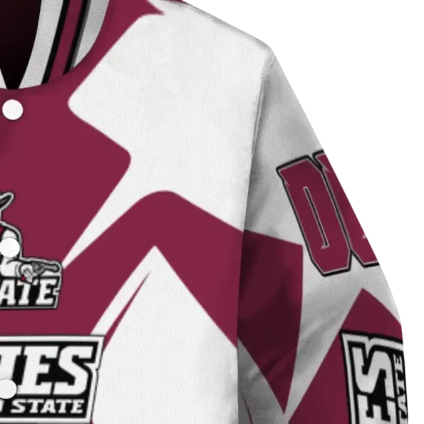 personalized new mexico state aggies spider mark crimson white varsity jacket premium grade.webp