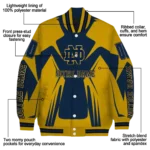 personalized notre dame fighting irish spider mark navy gold varsity jacket best selling.webp