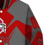 personalized ohio state buckeyes spider mark scarlet gray varsity jacket best selling.webp
