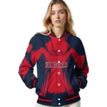 personalized ole miss rebels spider mark red blue varsity jacket best selling.webp