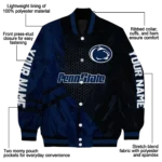 personalized penn state nittany lions hexagon mesh blue black varsity jacket best selling.webp