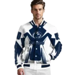 personalized penn state nittany lions spider mark blue white varsity jacket best selling.webp