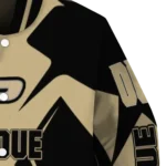 personalized purdue boilermakers spider mark gold black varsity jacket best selling.webp