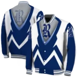 personalized-rice-owls-v-stripes-navy-blue-white-varsity-jacket-best-selling.webp