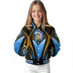 personalized san jose state spartans mesh chest gold black varsity jacket best selling.webp
