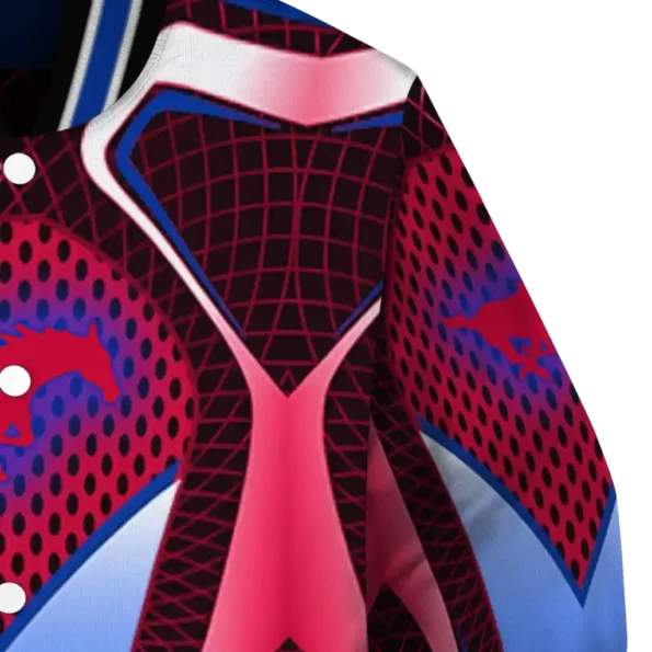 personalized smu mustangs mesh chest red black varsity jacket premium grade.webp