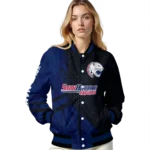 personalized south alabama jaguars hexagon mesh blue black varsity jacket best selling.webp