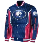 personalized south alabama jaguars power plate blue varsity jacket best selling.webp