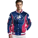 personalized south alabama jaguars power plate blue varsity jacket best selling.webp