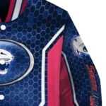 personalized south alabama jaguars power plate blue varsity jacket best selling.webp