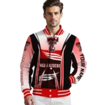 personalized texas tech red raiders mesh effect red black varsity jacket best selling.webp
