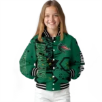personalized uab blazers hexagon cluster green black varsity jacket best selling.webp