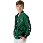personalized uab blazers hexagon cluster green black varsity jacket best selling.webp