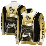 personalized ucf knights mesh effect gold black varsity jacket best selling.webp