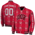 personalized unlv rebels bolt stripe red varsity jacket best selling.webp