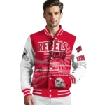personalized unlv rebels ferris arena red white varsity jacket best selling.webp