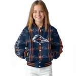 personalized utsa roadrunners bolt stripe orange varsity jacket best selling.webp