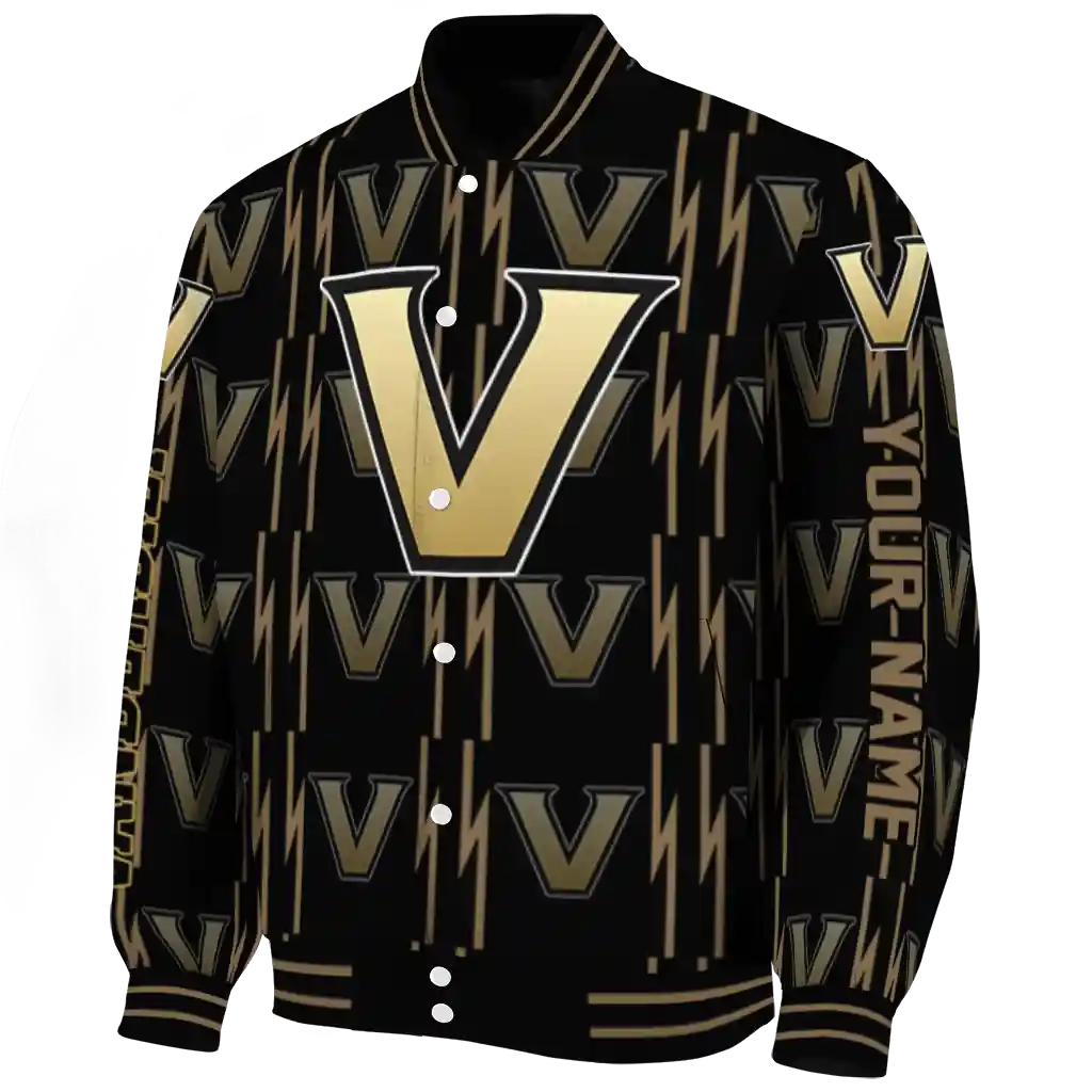 personalized vanderbilt commodores bolt stripe black varsity jacket best selling.webp personalized vanderbilt commodores bolt stripe black varsity jacket best selling.webp