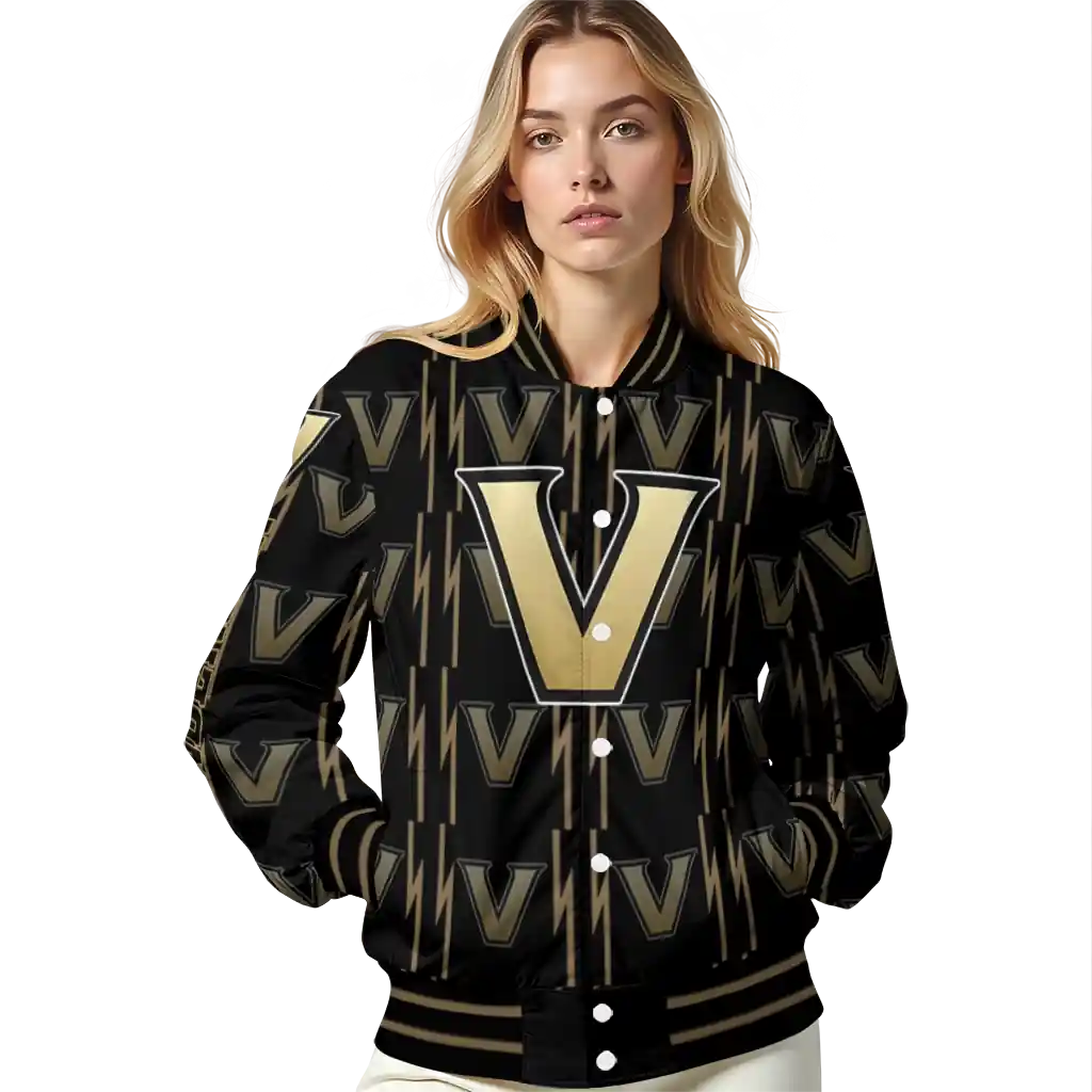 personalized vanderbilt commodores bolt stripe black varsity jacket latest model.webp personalized vanderbilt commodores bolt stripe black varsity jacket latest model.webp