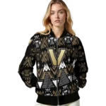 personalized vanderbilt commodores pyramid shapes black bomber jacket best selling