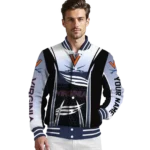 personalized virginia cavaliers mesh effect blue black varsity jacket best selling.webp