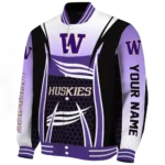personalized washington huskies mesh effect purple black varsity jacket best selling.webp