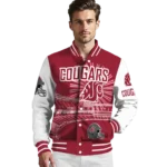 personalized washington state cougars ferris arena crimson white varsity jacket best selling.webp