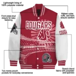 personalized washington state cougars ferris arena crimson white varsity jacket best selling.webp