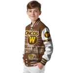 personalized-western-michigan-broncos-ferris-arena-brown-white-varsity-jacket-best-selling.webp