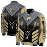 purdue boilermakers arrow layer gold black varsity jacket best selling.webp