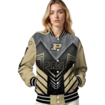 purdue boilermakers arrow layer gold black varsity jacket best selling.webp