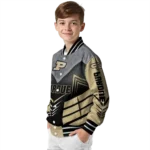 purdue boilermakers arrow layer gold black varsity jacket best selling.webp