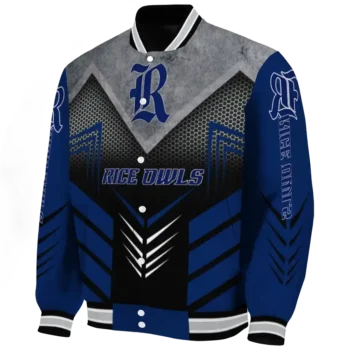 rice owls arrow layer navy blue black varsity jacket best selling.webp