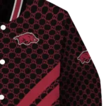 arkansas-razorbacks-triple-side-stripes-red-black-varsity-jacket-best-selling.webp