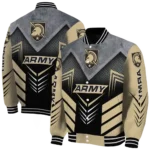 army black knights arrow layer gold black varsity jacket best selling.webp