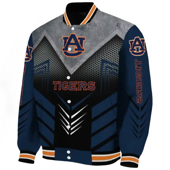 auburn tigers arrow layer navy blue black varsity jacket best selling.webp